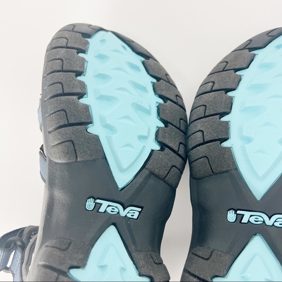 Teva Women's Tirra Blue Grey Black Bering Sea Sport Hiking Summer Sandals 6 NEW - Picture 10 of 12